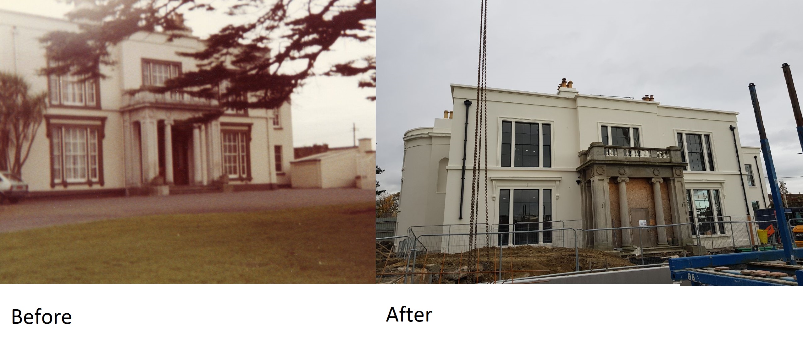 Kilmacud House - Restored Windows